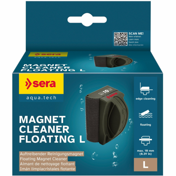 Sera magnetický čistič plovoucího skla 10 mm