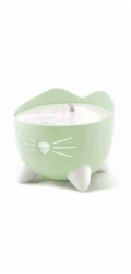 Catit Pixi Fountain Combo, sada fontán Pixi 2,5l + mísa, mátově zelená