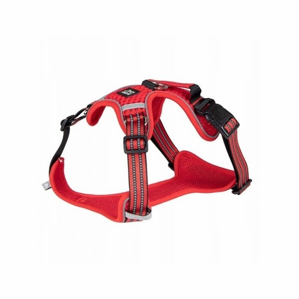 Barry King Postroj pro psy Red Mesh XL, obvod krku 59-84 ...