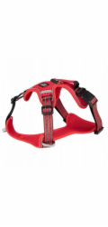 Barry King Postroj pro psy Red Mesh XL, obvod krku 59-84 cm / obvod hrudníku 73-100 cm