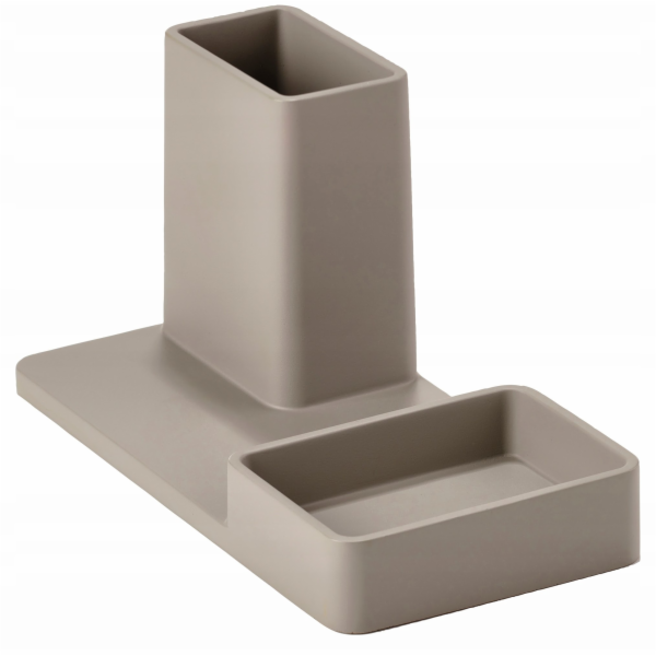Zone Organizér na stůl , oblázkově šedý cement, 25664
