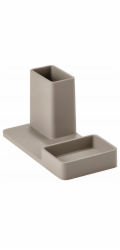Zone Organizér na stůl , oblázkově šedý cement, 25664