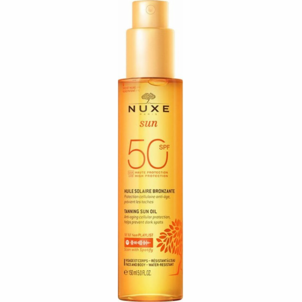 Nuxe Nuxe, Sun, Opalovací olej proti stárnutí, SPF 50, 15...