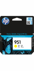 HP 951 Yellow Original Ink Cart, CN052AE (700 pages)