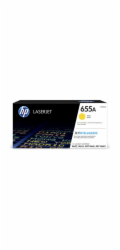 HP 655A Yellow Original LaserJet Toner Cartridge (CF452A) (10,500 pages)