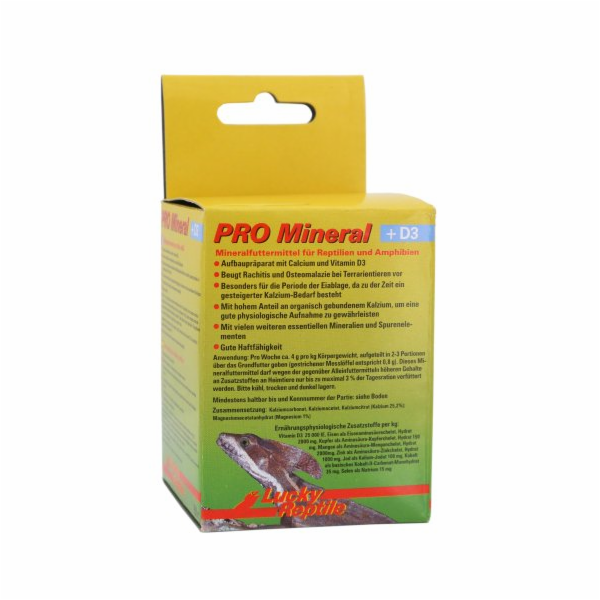Lucky Reptile PRO Mineral + D3 60g