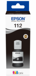 EPSON ink čer 112 EcoTank Pigment Black ink bottle