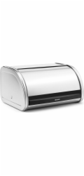 Brabantia chlebník otvírací zepředu kulatý ocel.matný medium