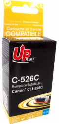 Inkoust UPrint C-526C / CLI526C (azurový)