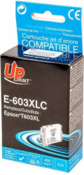 Inkoust UPrint Inkoust / inkoust kompatibilní s UPrint s C13T03A24010, 603XL, azurová, 400s, 9ml, E-603XLC, pro Epson Expression Home XP-2100, 2105, 3100, 31