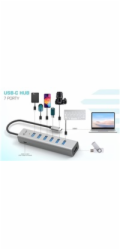 i-tec USB-C Charging Metal HUB 7 Port