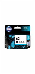 HP 62 Black Original Ink Cartridge (200 pages)
