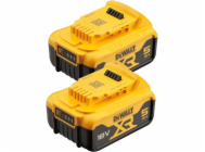 DeWalt DCB184P2-XJ 18V 5Ah Battery Set