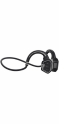 EVOLVEO BoneSwim MP3 16GB, bluetooth bezdrátová sluchátka s mikrofonem na lícní kosti, šedé