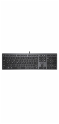 A4tech Klávesnice FX50, kancelářská klávesnice, membránová, bezdrátová, CZ/SK, Šedá