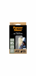 PanzerGlass Eyecare - Ochrana obrazovky pro mobilní telefon - ultra široký tvar - sklo - barva rámu černá - pro Apple iPhone 16 Pro Max