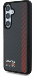 Red Bull Real Carbon Fiber Powerbar MagSafe Case pro Samsung Galaxy S25 Black