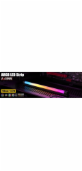 1stCOOL AURA EVO ARGB LED, SATA, 28cm, černá