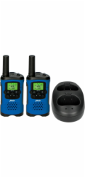 Alecto Walkie Talkie Set of 2,  range 7 km, blue/black