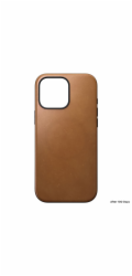 Nomad NOMAD Moderní kožené pouzdro English Tan | iPhone 16 Pro Max