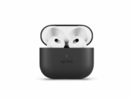 Epico Leather Case Airpods 4 - černá