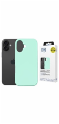 3mk ochranný kryt HARDY MagSilicone pro Apple iPhone 16 Teal