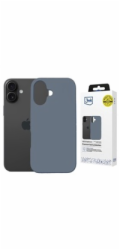3MK Silikonový kryt Hardy Mag pro Apple iPhone 16 ultramarínová