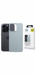 3MK Silikonový kryt Hardy MagSilicone pro Apple iPhone 13 Pro Max modrý