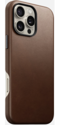 Nomad kryt Traditional Leather Case Magsafe pro iPhone 16 Pro Max - Brown