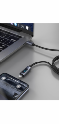 Swissten LCD kabel USB-C / lightning 1,5m