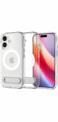 Spigen Ultra Hybrid S MagSafe, clear white - iPhone 17