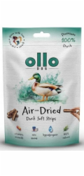 OLLO Air-Dried Duck strips - pamlsek pro psa - 80g
