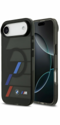 BMW Pouzdro M IML Metal Buttons Tricolor Lines MagSafe pro iPhone Air černé