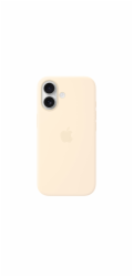 Apple Silikonový kryt s MagSafe pro iPhone 17 - Vanilkový