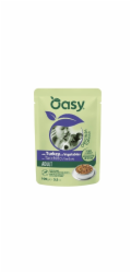 OASY Strips in Gravy Adult with Turkey and vegetables - vlhké krmivo pro psy - 100g