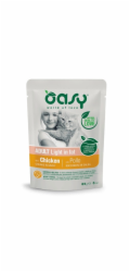 OASY Chunks in gravy Light in Fat Chicken - mokré krmivo pro kočky - 85g