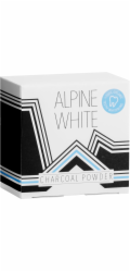 Black for White ALPINE WHITE_Zubní pasta s aktivním uhlím a práškem 30g