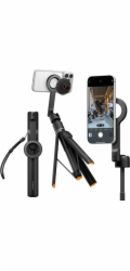 Selfie tyč 4kom.pl Spigen MagSafe Tripod Selfie tyč, černá