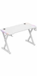 Herní stůl Huzaro Hero 2.3 RGB bílé