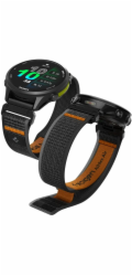 Spigen ATHLEX AIR GARMIN QUICKFIT 22 MM ACTIVE ČERNÁ/ORANŽOVÁ