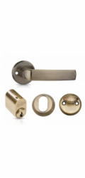 Dveřní klika, venkovní MP MRO-06-35A AB sada, bronz