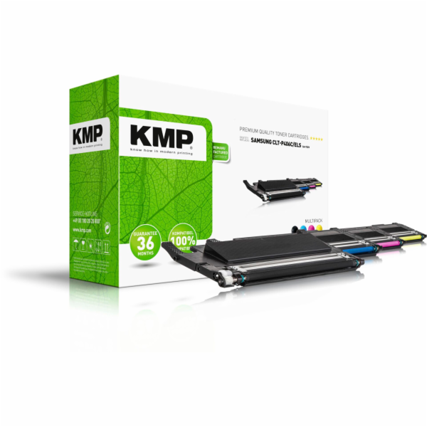 KMP SA-T53V toner multipack kompatib.se Samsung CLT-P406C