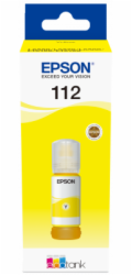 EPSON ink bar 112 EcoTank Pigment Yellow ink bottle