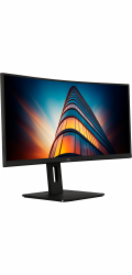 AOC 34" LED CU34P2A / zakřivený/ VA/ 3440x1440@100Hz/ 1ms/ 300cd/ 3000:1/ 50mil:1/ DP/ HDMI/ 4xUSB/ repro