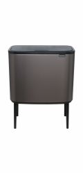 Brabantia odpad.koš Bo Touch Bin Platinum, 11 + 23 L