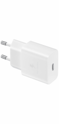 Samsung cestovní nabíječka EP-T1510XWE, PD, 15W, kabel USB-C, bílá