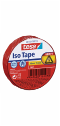 Lepicí páska Tesa Iso červená 10 m x 15 mm