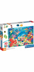 CLEMENTONI Delione Super Color Podmořská zábava 20837, 30 ks.