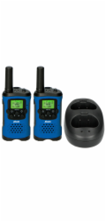 Alecto Walkie Talkie Set of 2,  range 7 km, blue/black
