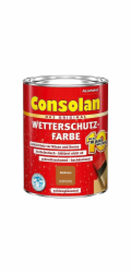 Consolan Povětrnostně odolná barva světle hnědá hedvábně lesklá 750 ml